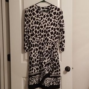 Black and White Dress